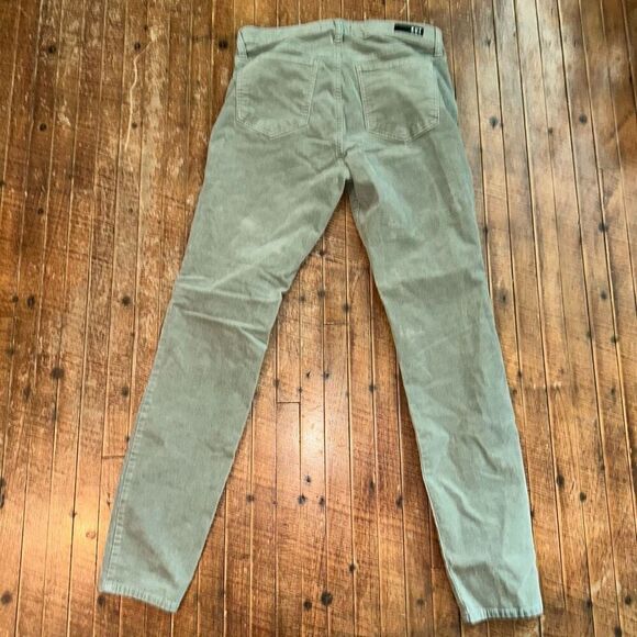 Kut from the Kloth 6 Fab AB skinny green corduroy high waist pants - Picture 4 of 4